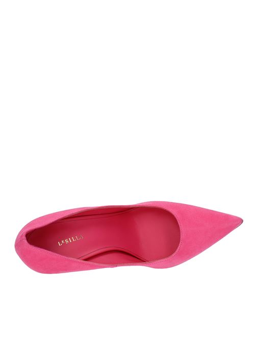 Suede pumps LE SILLA | DECO EVA 100 VELOURMAGENTA